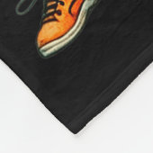 Funny Skeleton Batting Baseball Halloween Boys Men Fleecedecke (Ecke)