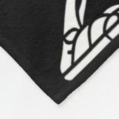 Funny Skeleton Boxing Liebhaber Spooky Halloween B Fleecedecke (Ecke)