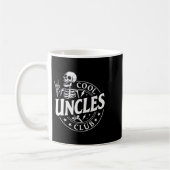 Funny Skeleton Cool Uncles Club New Uncle Men Kaffeetasse (Links)