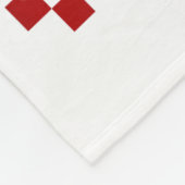 Funny Skeleton Dead Inside But It's Valentine's Da Fleecedecke (Ecke)