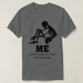 Funny Skeleton Diet T T-Shirt (Design vorne)
