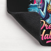 Funny Skeleton Dreamin Bout Halloween V Mousepad (Ecke)