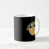 Funny Skeleton Drink Beer Drunken Lullabies Beer D Kaffeetasse (VorderseiteRechts)