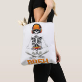 Funny Skeleton Gamer BRUH Halloween Game Tasche (Von Nahem)