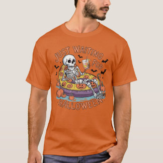Funny Skeleton Halloween gerade zu Hallowee Gewart T-Shirt