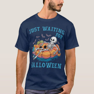 Funny Skeleton Halloween gerade zu Hallowee Gewart T-Shirt