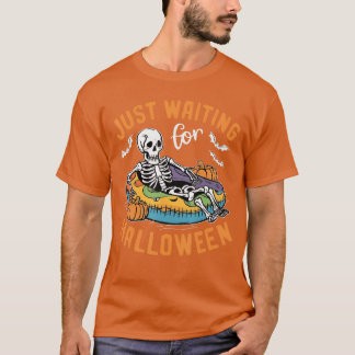 Funny Skeleton Halloween gerade zu Hallowee Gewart T-Shirt