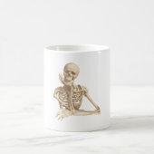 Funny Skeleton Kaffeetasse (Mittel)