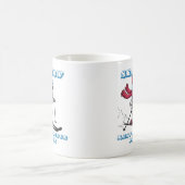 Funny Skeleton Kaffeetasse (Mittel)