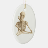 Funny Skeleton Keramikornament (Rechts)