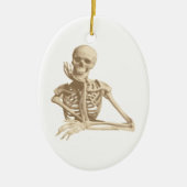 Funny Skeleton Keramikornament (Vorne)