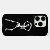 Funny Skeleton Phone Case - Quirky & Protected (Rückseite (Horizontal))