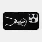 Funny Skeleton Phone Case - Quirky & Protected iPhone Hülle (Rückseite (Horizontal))