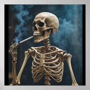 Funny Skeleton Poster