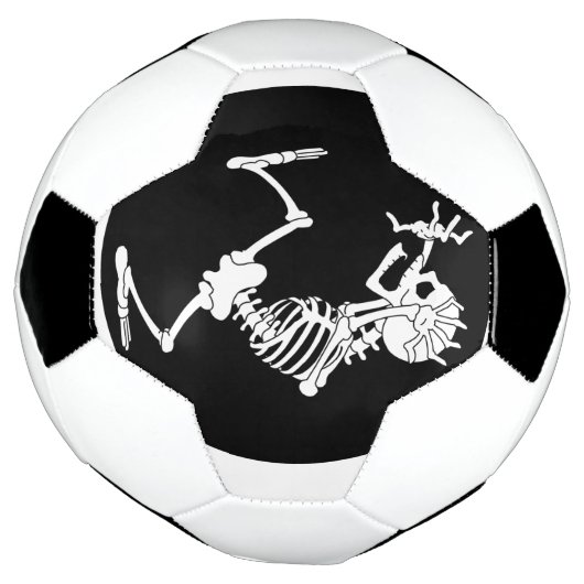 Funny Skeleton Soccer Ball (Gedreht)