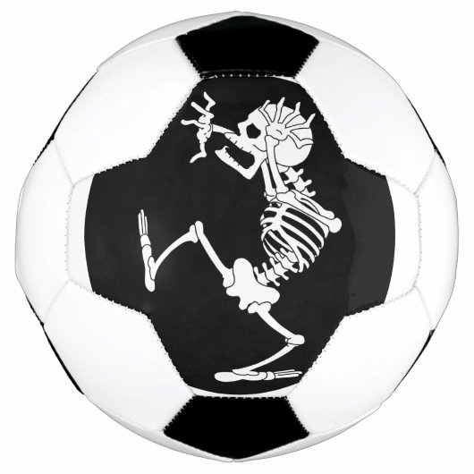 Funny Skeleton Soccer Ball (Vorderseite)