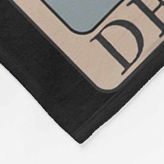 Funny Skeleton Tarot Card Deadlifter Bodybuilding Fleecedecke (Ecke)