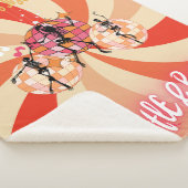 Funny Skeletons Just Wanna Rattle&Roll Sherpadecke (3/4)