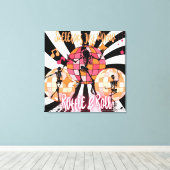 Funny Skeletts Just Wanna Rattle & Roll Stretched Leinwanddruck (Insitu (Holzboden))