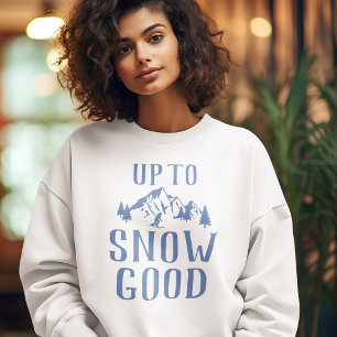 Funny Ski Bachelorette hoch ins Schnee Sweatshirt