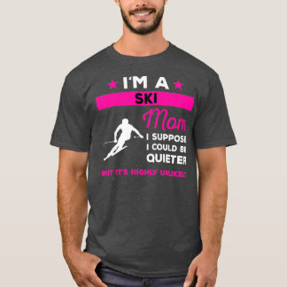 Funny Ski Mama Gift T-Shirt