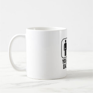 Funny Ski Vater / Ihr Vater Grafik Design Kaffeetasse