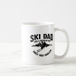 Funny Ski Vater Skiverleih Skifahrer Niedlich Skiv Kaffeetasse