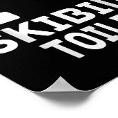 Funny Skibidi Meme I Liebe Skibidi Toilette für Mä Poster (Ecke)