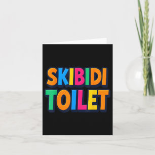 Funny Skibidi Toilet Karte