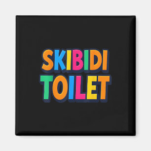 Funny Skibidi Toilet Magnet