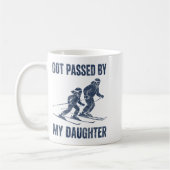 Funny Skiing Got Ped By My Daughter Family Ski Tri Kaffeetasse (Links)