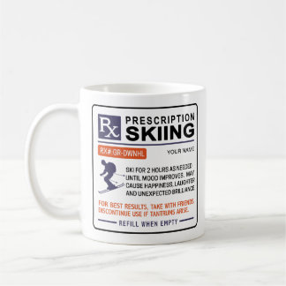 Funny Skiing Tasse - Design