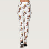 Funny skipper mudskipper fish Cartoon Leggings (Rückseite)