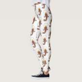 Funny skipper mudskipper fish Cartoon Leggings (Links)