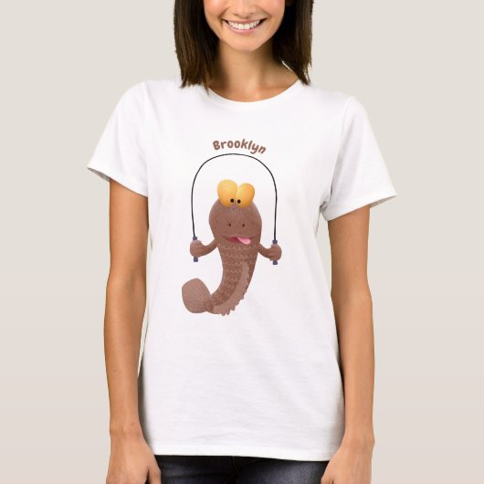 Funny skipper mudskipper fish Cartoon T-Shirt (Vorderseite)