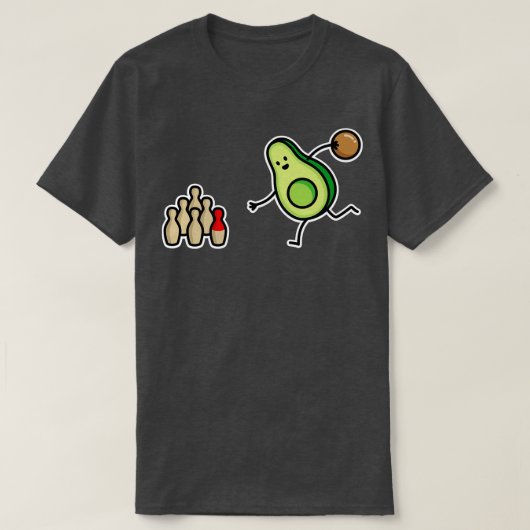 Funny Skittles avocado Skitplayer Geschenk T-Shirt (Design vorne)