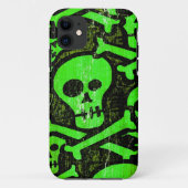 Funny Skull #2 iPhone Case (Rückseite)