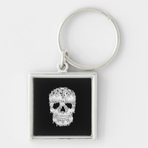 Funny Skull Kostüme Männer Frauen Bulldog Lover Schlüsselanhänger