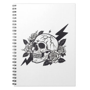 Funny Skull Lover Notizblock
