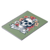Funny Skull Notebook Notizblock (Linke Seite)