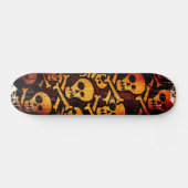 Funny Skull Skateboard (Horizontal)