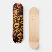 Funny Skull Skateboard (Vorderseite)