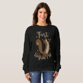 Funny Skunk Fart Squirrel Sweatshirt (Vorne ganz)