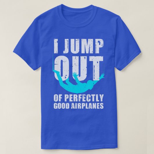 Funny Skydiving Design for Men Skydiver Skydiver S T-Shirt (Design vorne)