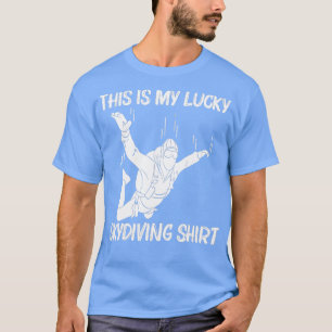 Funny Skydiving For Men Fallschirmspringen T-Shirt