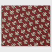 Funny Skydiving Geschenkpapier (Flach)