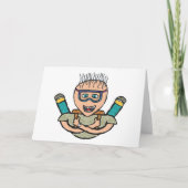 Funny Skydiving Karte (Vorderseite)