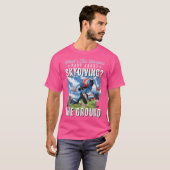 Funny Skydiving Skydiver Was hart an Skydivi ist T-Shirt (Vorne ganz)