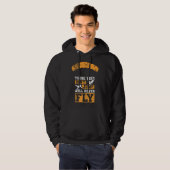 Funny Skydiving Wer nicht springt, wird nie fliege Hoodie (Vorne ganz)