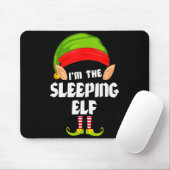 Funny Sleeng Elf Matching Family Group Pj Christma Mousepad (Mit Mouse)